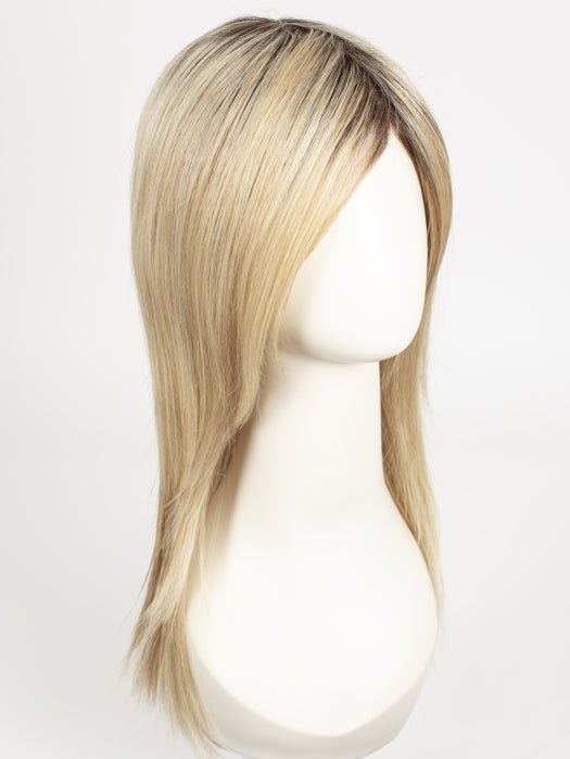 SANDY-BLONDE-ROOTED 16.22.20 | Medium Blonde, Light Neutral Blonde, and Light Strawberry Blonde Blend with Shaded Roots