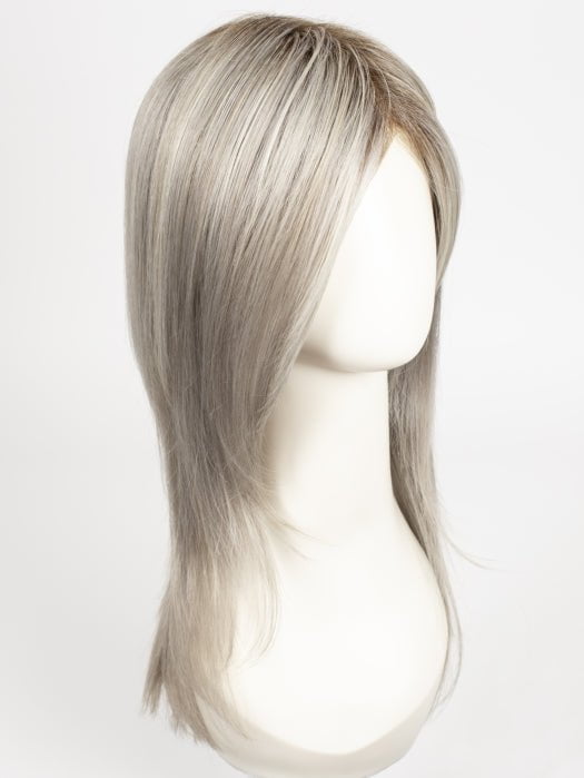 METALLIC-BLONDE-ROOTED 101.60.51 | Pearl Platinum, Pearl White, and Grey Blend with Shaded Roots 