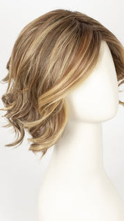 BERNSTEIN-MULTI-SHADED 12.26.27 | Lightest Brown and Light Golden Blonde blend with Dark Strawberry Blonde Highlights and Shaded Roots