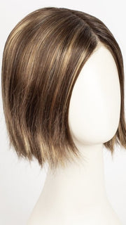 CKISSRT4 | Golden Brown with Copper Blonde Highlights and Dark Brown Roots