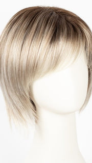 MELTED-MARSHMALLOW | Subtly Warm Dark Sandy Blonde Blend with Medium Brown Roots and Light Ash Blonde Tips and Highlights