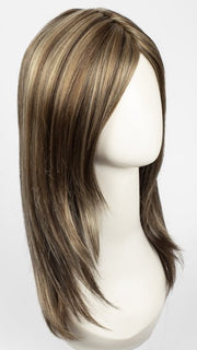 CHOCOLATE-FROST | Dark Brown Base with Honey Blonde and Platinum highlights