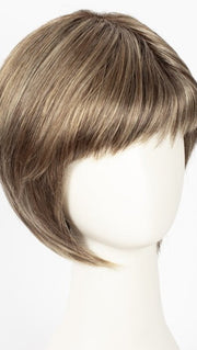 BRONZE-HAZELNUT-R | Dark Brown Root with a blend of Warm Blonde, Cool Light Blonde and Dark Brown