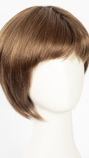HONEY BROWN-R | Dark Roots on a warm medium brown base with Auburn and Honey Highlights