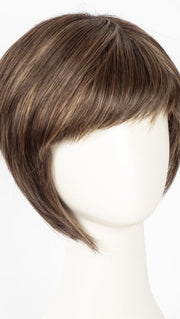 MARBLE-BROWN-R | Medium Brown Evenly Blended with Light Honey Brown With Dark Roots