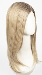 CHAMPAGNE ROOTED 24.25.16 | Lightest Ash Blonde and Lightest Golden Blonde with Light Neutral Blonde Blend and Shaded Roots
