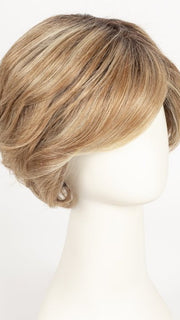 RL14/22SS SHADED WHEAT | Dark Blonde Evenly Blended with Platinum Blonde with Dark Roots