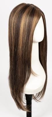 FS6/30/27 TOFFEE TRUFFLE | Brown, Medium Red-Gold, Medium Red-Gold Blonde Blend with Medium Red Gold Blonde Bold Highlights
