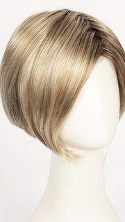 12FS8 SHADED PRALINE | Light Gold Brown, Light Natural Gold Blonde & Pale Natural Gold-Blonde Blend, Shaded with Medium Brown