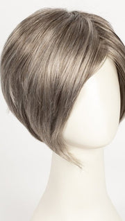39F38 ROASTED CHESTNUT | Light Natural Ash Brown with 75% Grey Front, graduating to Medium Brown with 35% Grey Nape