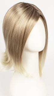 27T613S8 SHADED SUN | Medium Red-Gold Blonde & Pale Natural Gold Blonde Blend, Shaded with Medium Brown