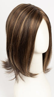 FS6/30/27 TOFFEE TRUFFLE | Brown, Medium Red-Gold, Medium Red-Gold Blonde Blend with Medium Red Gold Blonde Bold Highlights