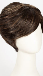 COFFEE-LATTE | Dark Brown with Evenly Blended Honey Brown Highlights