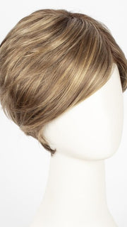 MOCHACCINO-R | Dark Roots with Light Brown base and Strawberry Blonde Highlights