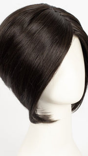 RL2/4 OFF BLACK | Black Evenly Blended with Dark Brown Highlights
