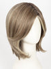 RL12/22SS SHADED CAPPUCCINO | Light Golden Brown Evenly Blended with Cool Platinum Blonde Highlights with Dark Roots
