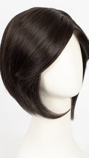 RL2/4 OFF BLACK | Black Evenly Blended with Dark Brown Highlights