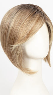 RL14/22SS SHADED WHEAT | Dark Blonde Evenly Blended with Platinum Blonde with Dark Roots