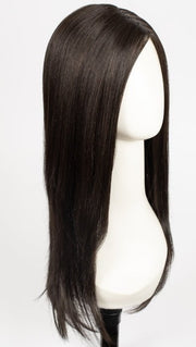 RL2/4 OFF BLACK | Black Evenly Blended with Dark Brown Highlights