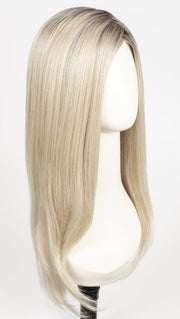 RL16/22SS SHADED ICED SWEET CREAM | Pale Blonde with Slight Platinum Highlighting with Dark Roots
