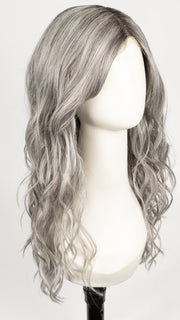 SALT-&-PEPPER-MR | A 50/50 Blend of Deep Charcoal Grey and Light Alabaster Grey Tones with a Micro Root