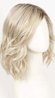 RL16/22SS SHADED ICED SWEET CREAM | Pale Blonde with Slight Platinum Highlighting with Dark Roots