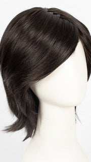 RL2/4 OFF BLACK | Black Evenly Blended with Dark Brown Highlights