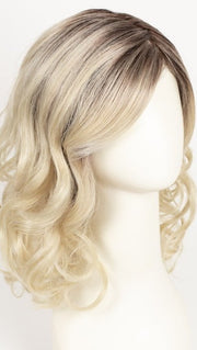 PASTEL BLONDE ROOTED 25.23.26 | Lightest Golden Blonde and Lightest Pale Blonde with Light Golden Blonde Blend and Shaded Roots