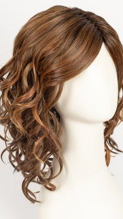 HOT HAZELNUT ROOTED 30.31.33 | Light Auburn and Light Reddish Auburn with Dark Auburn Blend with Shaded Roots
