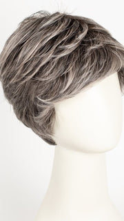 SALT/PEPPER ROOTED 39.60.44 | Darkest and Dark Brown with Grey and Pearl White Blend