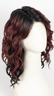 MC4/35SS SANGRIA | Dark Rooted Red with Fiery Red Highlights