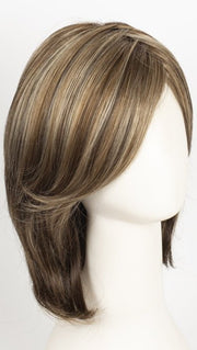 CHOCOLATE-FROST-R | Dark Brown Base with Honey Blonde and Platinum Highlights