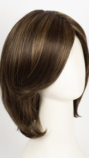 MARBLE-BROWN-R | Medium Brown Evenly Blended with Light Honey Brown With Dark Roots