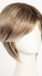 MELTED-CINNAMON | Medium-Brown Root with a Cinnamon Blond Base with Icy Blond Ends