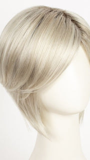 MILKY-OPAL | A Blend of Creamy Blonde and White Blonde Rooted with Warm Brown