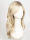 CHAMPAGNE-R | Light Beige Blonde, Medium Honey Blonde, and Platinum Blonde Blend with Dark Roots