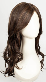 COFFEE-LATTE | Dark Brown with Evenly Blended Honey Brown Highlights