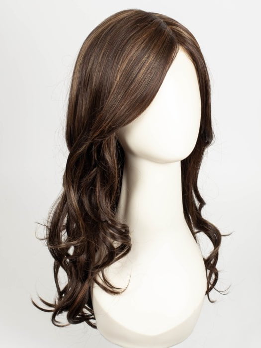 COFFEE-LATTE | Dark Brown with Evenly Blended Honey Brown Highlights