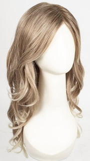 MELTED-MARSHMALLOW | Subtly Warm Dark Sandy Blonde Blend with Medium Brown Roots and Light Ash Blonde Tips and Highlights