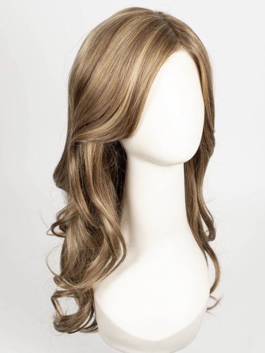 MOCHACCINO-R | Dark Roots with Light Brown base and Strawberry Blonde Highlights