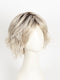 WHITE-ROSE-BLOND-R | White Blond Base with subtle Warm Brown Highlights