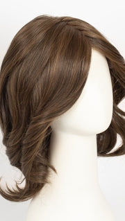 RL6/8 DARK CHOCOLATE | Medium Brown Evenly Blended with Warm Medium Brown