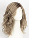 GF12-22SS SHADED CAPPUCCINO | Light Golden Brown Evenly Blended with Cool Platinum Blonde Highlights with Dark Roots