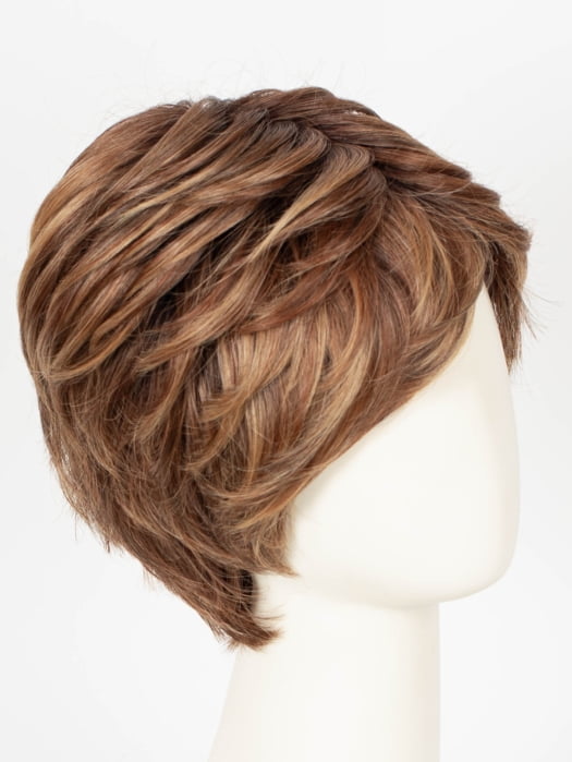 33/32/R4 | Dark Auburn Blended with Dark Brown and Dark Roots