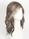 52/38/49/R8 | 3 Tones of Grey blended with Dark Brown Roots