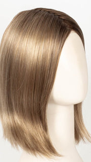 12FS8 SHADED PRALINE | Light Gold Brown, Light Natural Gold Blonde & Pale Natural Gold-Blonde Blend, Shaded with Medium Brown