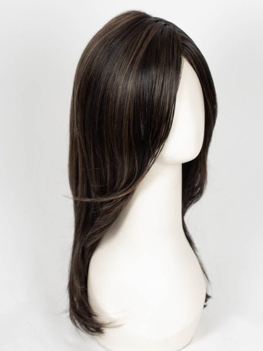 TRIPLE CHOCOLATE R | A subtle Cappuccino root Color and a blend of Medium Ash Brown mixed with a slight warmth of Rich Chocolate