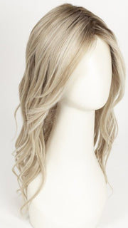 CRUSHED ALMOND BLONDE R | A soft Neutral Light Blonde with a Light and Medium Blended Root Color.