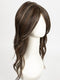 DARK BROWN HL | A Blend of Dark Brown, Strawberry Light Auburn and Soft Chunky Medium and Dark Blonde Highlights.