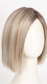 MILKSHAKE BLONDE R | A mixture of Light Sandy Brown, Highlighted with Light Ash Blonde with a Hint of Light Platinum Blonde with a Medium Root Color